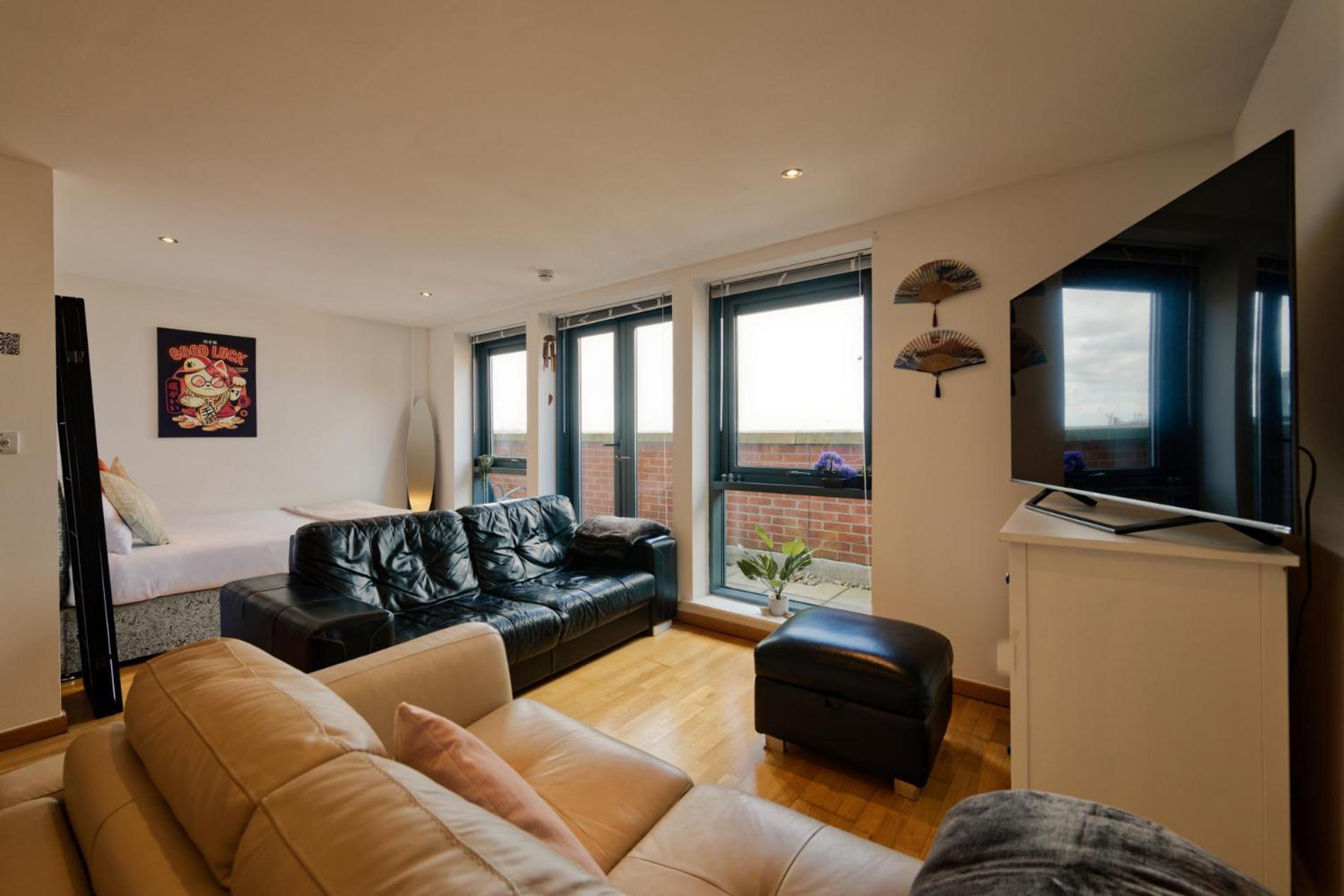 Sidemersey Livings- Convenient And Central 2-Bedroom Haven In L1 ليفربول المظهر الخارجي الصورة